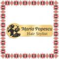 Martisor Personalizat Brosa Ecuson Inox Placat Aur 18K Hair Stylist Nume