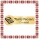 Martisor Personalizat Brosa Ecuson Inox Placat Aur 18K Contabil Nume