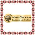 Martisor Personalizat Brosa Ecuson Inox Placat Aur 18K Profesor Limbi Straine Nume