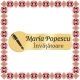Martisor Personalizat Brosa Ecuson Inox Placat Aur 18K Invatatoare Nume