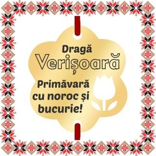 Martisor Bratara Inox Placat Aur 18K Floare Lalea Draga Verisoara