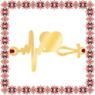 Martisor Bratara Inox Placat Aur 18K Stetoscop Doctor