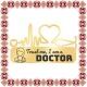 Martisor Brosa Inox Stetoscop Trust me Doctor