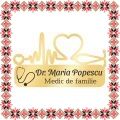 Martisor Personalizat Brosa Inox Stetoscop Medic de Familie