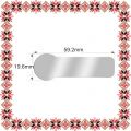 Martisor Personalizat Brosa Ecuson Inox Argintiu Instructor Yoga Nume