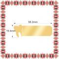 Martisor Brosa Ecuson Inox Placat Aur 18K Stomatolog Dedicatie Asistenta