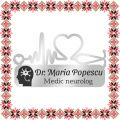 Martisor Personalizat Brosa Ecuson Medical Inox Argintiu Stetoscop Doctor Neurolog