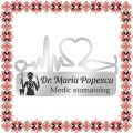 Martisor Personalizat Brosa Ecuson Medical Inox Argintiu Stetoscop Doctorita Stomatolog