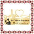 Martisor Personalizat Brosa Ecuson Medical Inox Placat Aur 18K Stetoscop Doctor Stomatolog