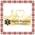 Martisor Personalizat Brosa Ecuson Medical Inox Placat Aur 18K Stetoscop Ambulantier
