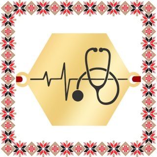 Martisor Bratara Inox Placat Aur 18K Hexagon Ritm Cardiac Stetoscop