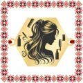 Martisor Bratara Inox Placat Aur 18K Hexagon Hair Artist