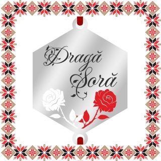 Martisor Bratara Inox Argintiu Hexagon Trandafiri Draga Sora