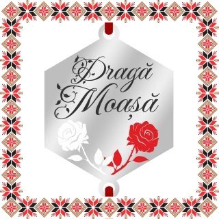 Martisor Bratara Inox Argintiu Hexagon Trandafiri Draga Moasa