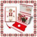 Martisor Bratara Inox Argintiu Hexagon Trandafiri Draga Vecina