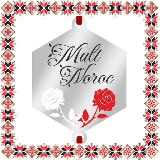 Martisor Bratara Inox Argintiu Hexagon Trandafiri Mult Noroc