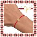 Martisor Bratara Argint Placat Aur 24K Stetoscop Doctor