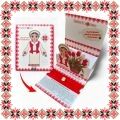 Martisor Bratara Argint 925 Placat Aur Roz 18K Banut Mic Ingeras