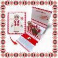 Martisor Bratara Argint 925 Placat Aur 24K Picioruse Bebelus