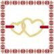 Martisor Bratara Aur 333 8K Contur Inimi