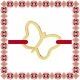 Martisor Bratara Aur 585 14K Contur Fluture