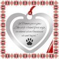 Martisor Semn de Carte Inox Inima Argintie Costi Ingerasul Salvam Suflete Kola Kariola