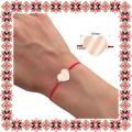 Martisor Personalizat Bratara Inox Inima Rose Gold Logo