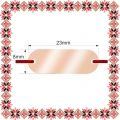 Martisor Personalizat Bratara Inox Placuta Rose Gold Nume Urare