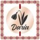 Martisor Bratara Inox Banut Rose Gold Nume Daria