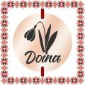 Martisor Bratara Inox Banut Rose Gold Nume Doina