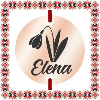 Martisor Bratara Inox Banut Rose Gold Nume Elena