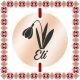 Martisor Bratara Inox Banut Rose Gold Nume Eli