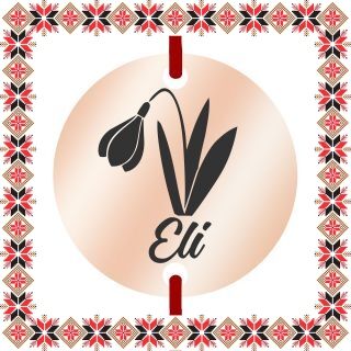 Martisor Bratara Inox Banut Rose Gold Nume Eli