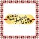 Martisor Bratara Inox Placuta Aurie Nume Andreea