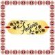 Martisor Bratara Inox Placuta Aurie Nume Antonia