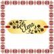 Martisor Bratara Inox Placuta Aurie Nume Elena
