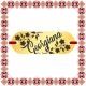 Martisor Bratara Inox Placuta Aurie Nume Georgiana