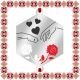 Martisor Personalizat Bratara Inox Argintiu Hexagon Iubitor de Animale Kola Kariola