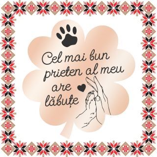 Martisor Brosa Inox Trifoi Rose Gold Cel Mai Bun Prieten Kola Kariola
