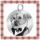Martisor Pandantiv Inox Banut Argintiu Costi Domn Kola Kariola
