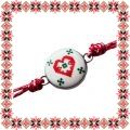 Bratara Martisor Motive Traditionale Banut Inimioara