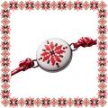 Bratara Martisor Motive Traditionale Banut Floare
