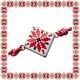 Bratara Martisor Motive Traditionale Romb Floare