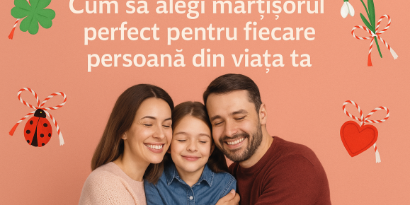 Cum să alegi mărțișorul perfect – Ghid complet pentru 1 Martie
