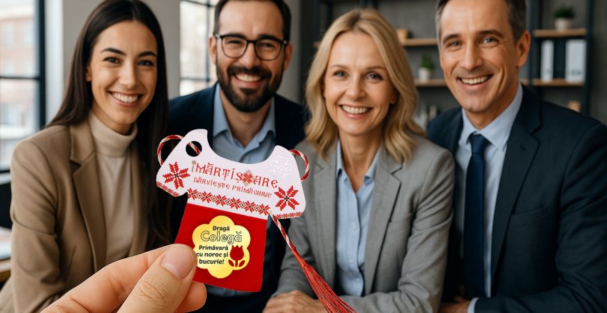 De ce să alegi mărțișoare personalizate pentru echipa ta